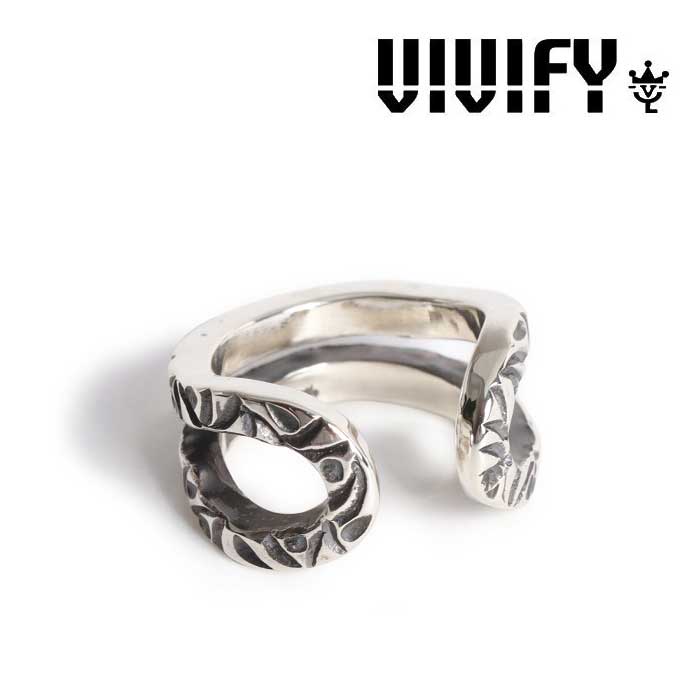 VIVIFY(ヴィヴィファイ)(ビビファイ)　Loopin' Ear cuff/Arabesque　【VIVIFY イヤーカフ】【VFP-293】【オーダーメイド ハンドメイ