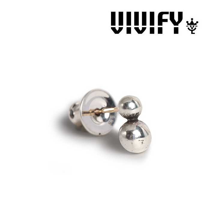VIVIFY(ヴィヴィファイ)(ビビファイ)　k18gold post Double Dot Pierce　【VIVIFY ピアス】【VFP-296】【オーダーメイド ハンドメイ