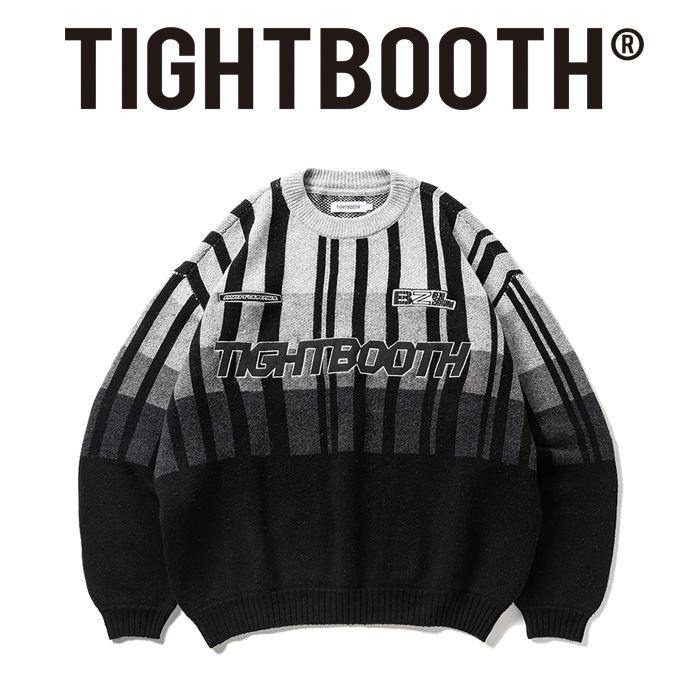 TIGHTBOOTH PRODUCTION (タイトブース プロダクション)　JQ KNIT SWEATER(TIGHTBOOTH x 紅桜)　 【ニット セーター】【20TH-KN01】【