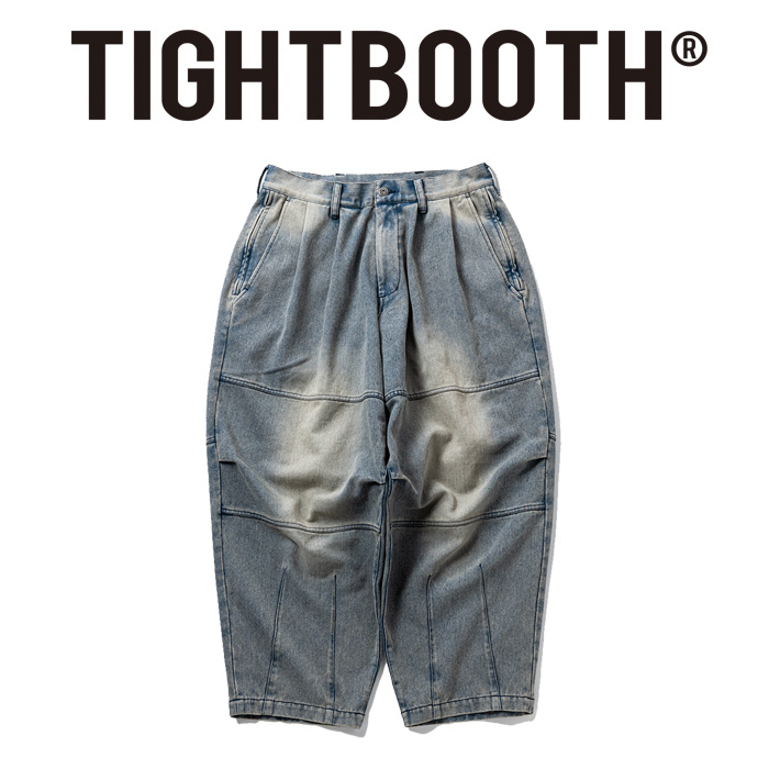 TIGHTBOOTH PRODUCTION (タイトブース プロダクション)　DENIM BALLOON PANTS　【デニムバルーンパンツ】【FW25-B07】【TIGHTBOOTH P