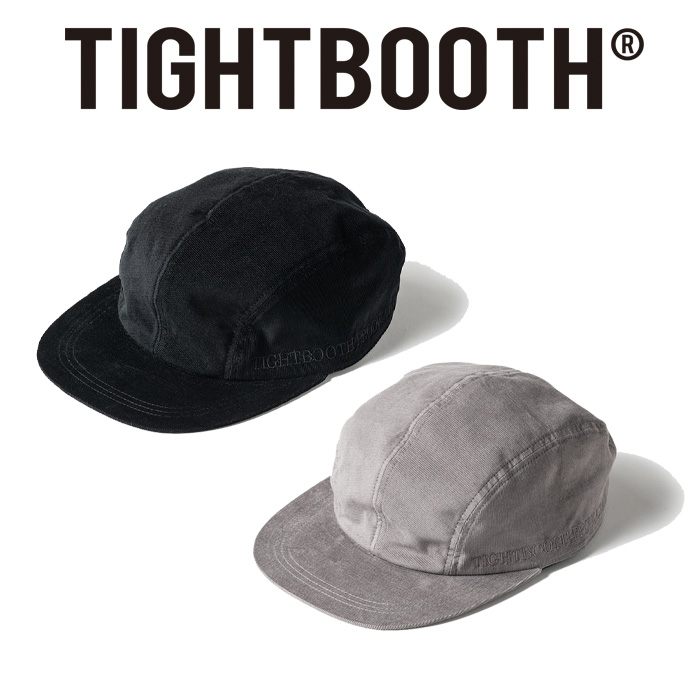 TIGHTBOOTH PRODUCTION (タイトブース プロダクション)　CORD SIDE LOGO CAMP CAP　【キャップ 帽子】【FW25-H01】【TIGHTBOOTH PROD