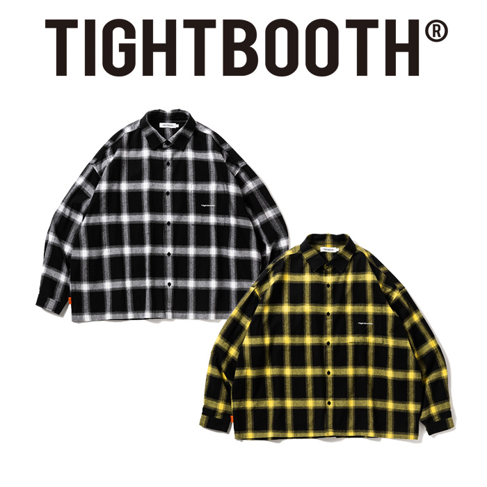 TIGHTBOOTH PRODUCTION (タイトブース プロダクション)　PLAID LS SHIRT 　 【シャツ ロングスリーブ】【FW25-S01】【TIGHTBOOTH PRO
