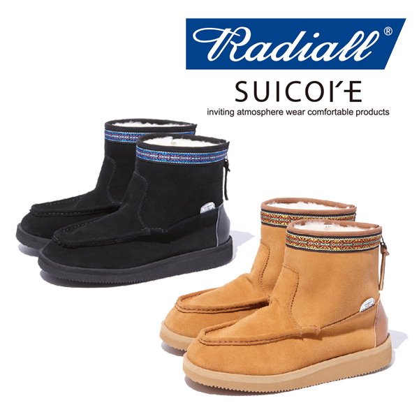 【SALE40%OFF】　 RADIALL (ラディアル)　 RED WOOD - MOUTON BOOTS　 【ムートンブーツ】【セール】【SUICOKE スイコック】【RAD-18