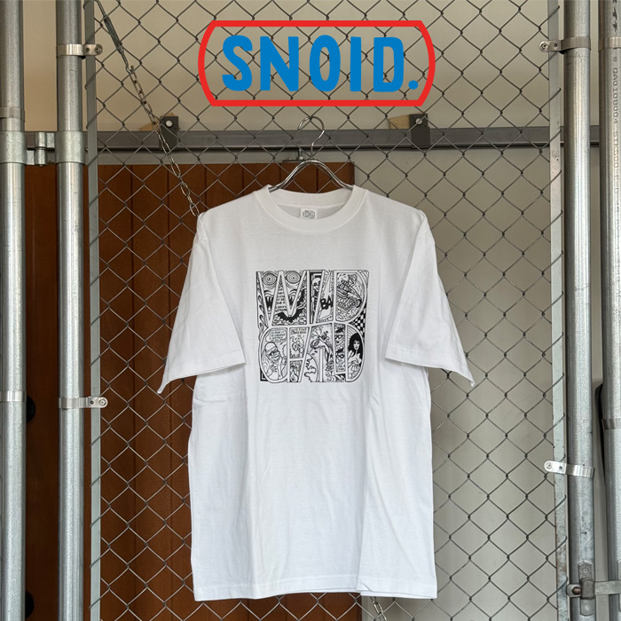 SNOID (スノイド)　WILD CHILD T-shirts　【Tシャツ】【RAT HOLE STUDIO】