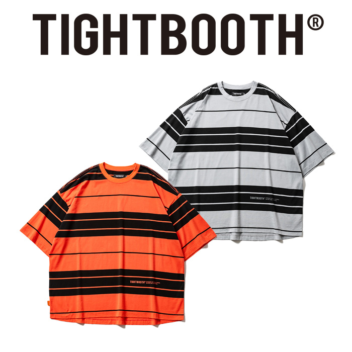 TIGHTBOOTH PRODUCTION (タイトブース プロダクション)　BORDER S/S T-SHIRT　 【Tシャツ】【SU26-T03】【TIGHTBOOTH PRODUCTION タ