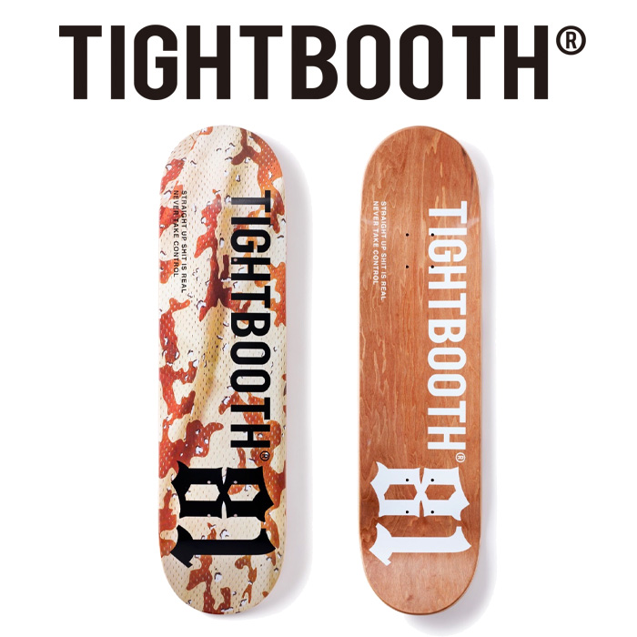 TIGHTBOOTH PRODUCTION (タイトブース プロダクション) 　 CODE 81 　 【デッキ スケートボード スケボー】【TIGHTBOOTH PRODUCTION 