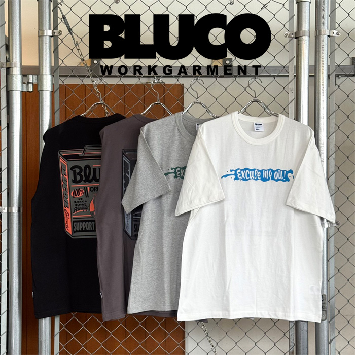 BLUCO (ブルコ)　ドライコットン Tシャツ -ARTWORK BY JACK-O’ ART WORKS-　【Tシャツ 半袖】【161-22-020】【2026 SPRING COLLECTIO