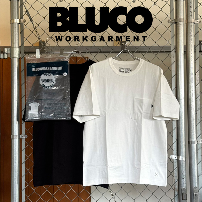 BLUCO (ブルコ)　2-PACK ポケットTシャツ　【ポケットTシャツ 半袖】【163-22-014】【2026 SUMMER COLLECTION 新作】