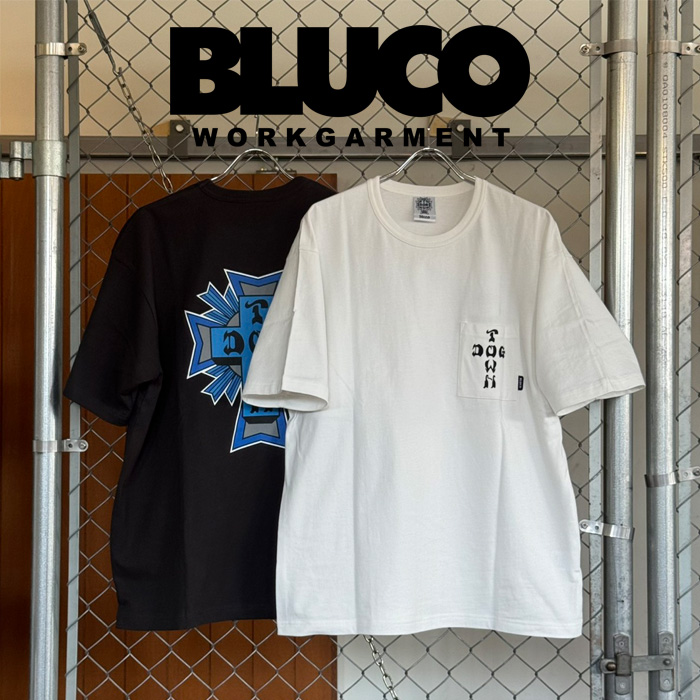 BLUCO (ブルコ)　(DOGTOWN×BLUCO) ポケットTシャツ -LOGO-　【ポケットTシャツ 半袖】【163-22-030】【2026 SUMMER COLLECTION 新作