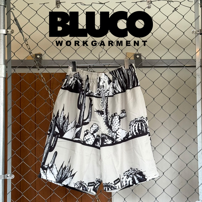 BLUCO (ブルコ)　イージーショーツ -CACTUS-　【ショートパンツ】【163-45-010】【2026　SUMMER COLLECTION】【お取り寄せ キャンセ