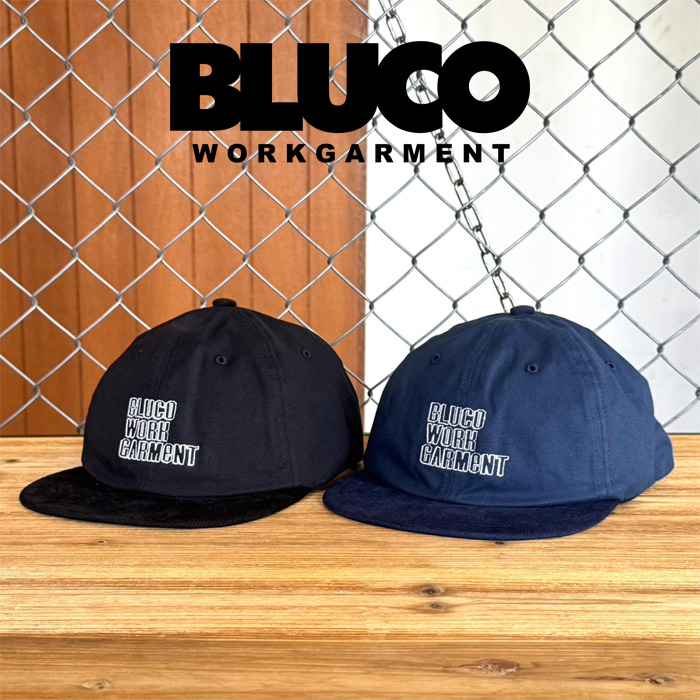 BLUCO (ブルコ)　ライトキャンバス スタッシュキャップ -BLOCK-　【キャップ】【163-61-047】【2026 SUMMER COLLECTION 新作】