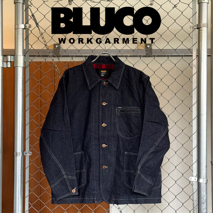 BLUCO (ブルコ)　ジャパンデニム ライニングカバーオール　【デニムジャケット】【165-31-068】【2026 FALL COLLECTION 新作】