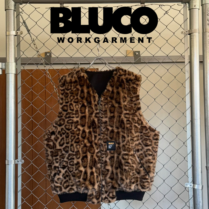 BLUCO (ブルコ)　リバーシブルファーベスト　【ベスト】【165-35-024】【2026 WINTER COLLECTION】【お取り寄せ商品 キャンセル不可