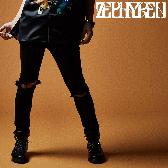 ZEPHYREN(ゼファレン)　CLASHED SKINNY 　【スキニー】【Z16AQ02】　【2021 SUMMER】【お取り寄せ商品 キャンセル不可】