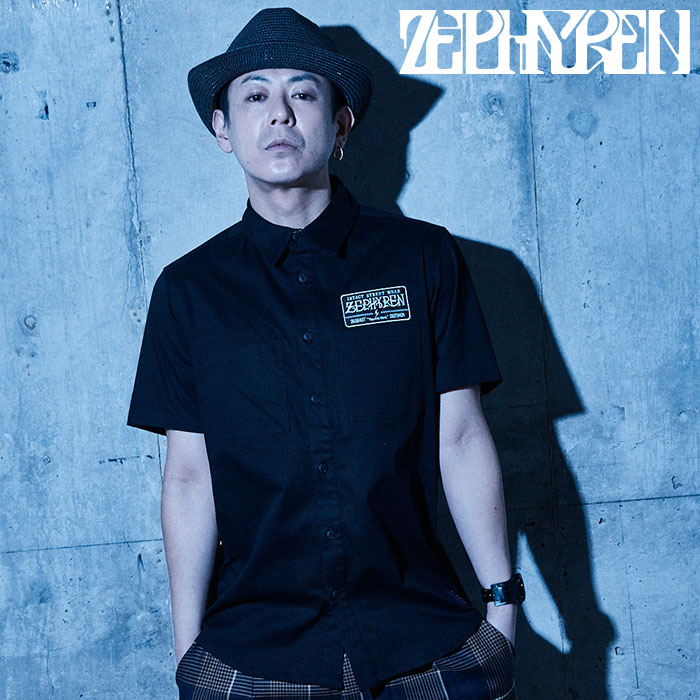 ZEPHYREN(ゼファレン)　EMBLEM SHIRT S/S　【エンブレムシャツ】【Z16UC01】【2022 SUMMER】【お取り寄せ商品 キャンセル不可】