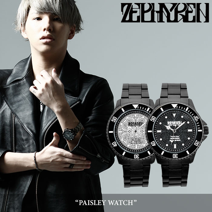 ZEPHYREN(ゼファレン)　PAISLEY WATCH　【腕時計】【2021 AUTUMN&WINTER】【お取り寄せ商品 キャンセル不可】【Z16UX19】　