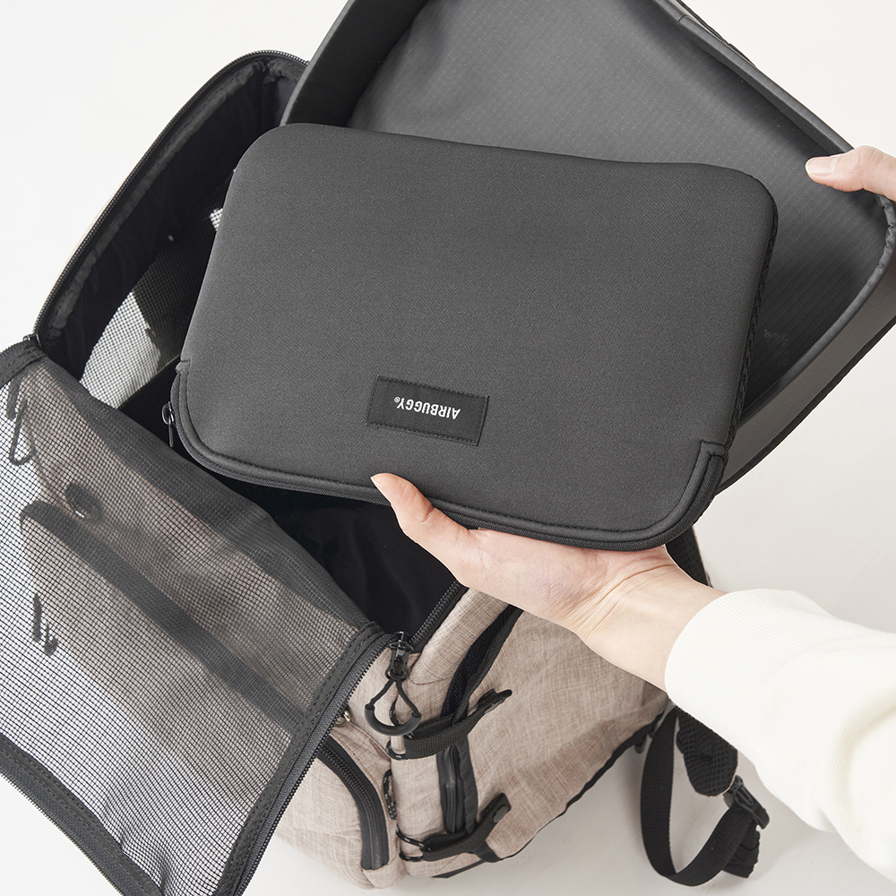 3ウエイバックパック用クールクッション装着画像2