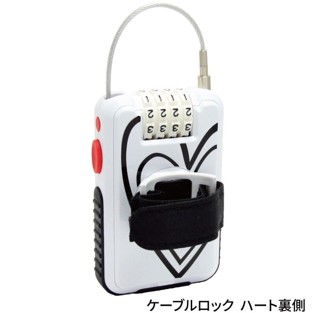 バギーギア ケーブルロック ハートベルクロ側