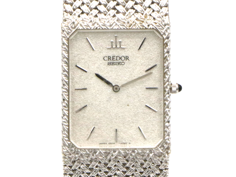 【 セイコー SEIKO 】 腕時計 クレドール 5A74-5060 K18KT 無垢 クォーツ メンズ 新着 00436-0