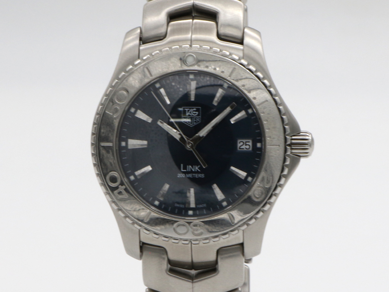 【 タグホイヤー TAG HEUER 】 腕時計 WJ1112-0 リンク 38mm SS クォーツ デイト メンズ 保 箱 新着 00720-0