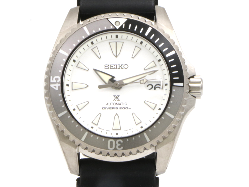 【 セイコー SEIKO 】 腕時計 プロスペックス SBDC131 チタン/ラバー 自動巻 デイト メンズ 保 箱 新着 01326-0
