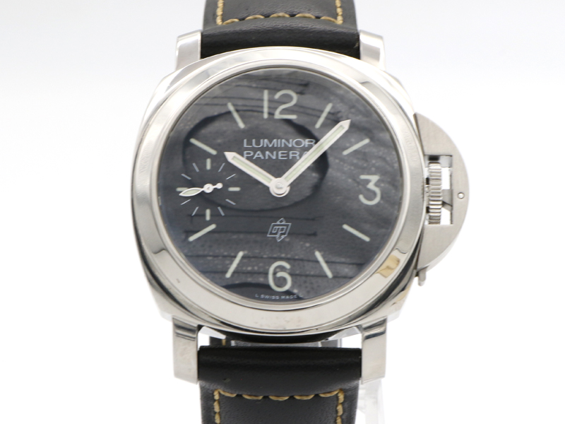 【 パネライ PANERAI 】 腕時計 PAM01084 ルミノール SS/革 手巻き メンズ 保・箱 新着 01584-0
