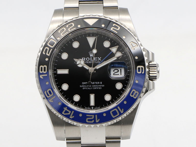 【 ロレックス ROLEX 】腕時計 126710BLNR GMTマスタ－2 SS 自動巻 デイト Ｐ番 40mm ブラック文字盤 メンズ 保 箱 新着 05891-0