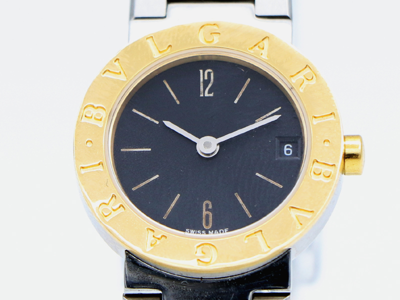 【 BVLGARI ブルガリ 】 腕時計 BB23SG ブルガリブルガリ K18YG/SS クォーツ デイト レディース 新着 00211-0