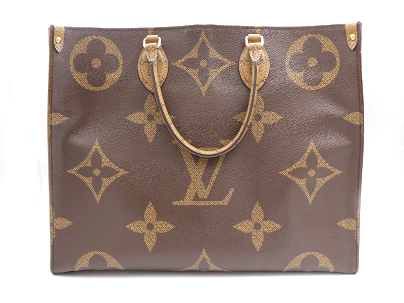 【 ルイヴィトン LOUIS VUITTON 】 モノグラム ジャイアント オンザゴーGM トートバッグ M44576 レディース 保存袋 箱 新着 70214-2