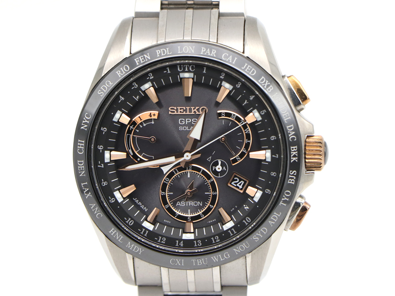 【 セイコー SEIKO 】 SBXB061 8X53-0AB0-2 アストロン チタン ソーラー デイデイト メンズ 箱・保 新着 76056-1