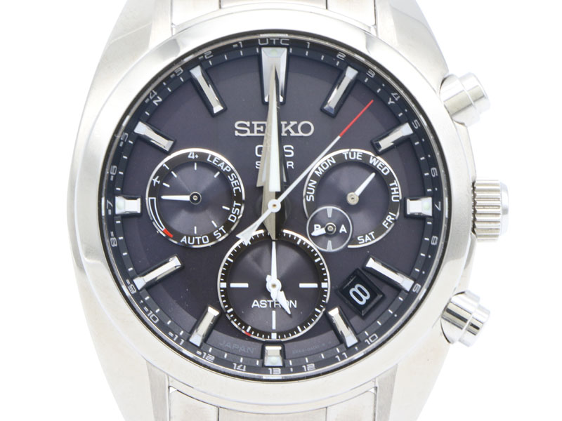 【 セイコー SEIKO 】  腕時計 SBXC021/5X53-0AJ0 アストロン GPSソーラー スモールセコンド デイデイト メンズ 保 箱 新着 76081-1