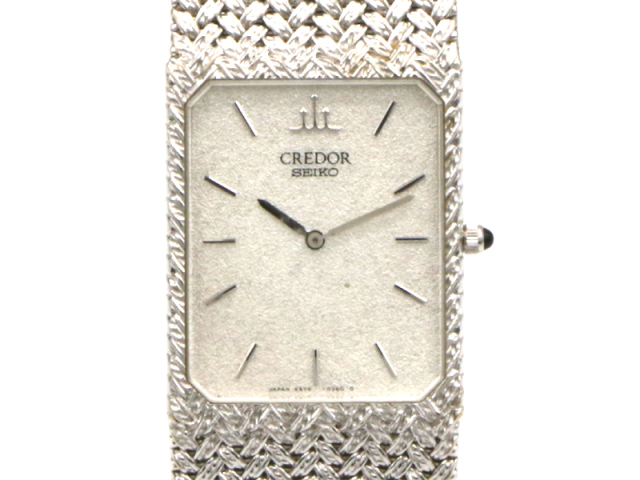 【 セイコー SEIKO 】 腕時計 クレドール 5A74-5060 K18KT 無垢 クォーツ メンズ 新着 00436-0