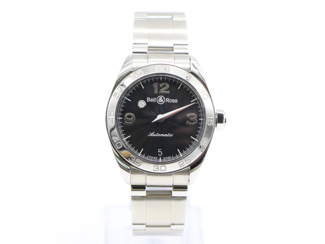 ベル＆ロス Bell＆Ross 】 腕時計 251S ミステリーダイヤ SS デイト