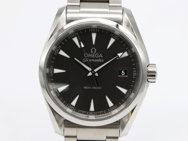 【 オメガ OMEGA 】 腕時計 321.10.39.60 シーマスター アクアテラ SS クオーツ デイト メンズ 箱 新着 70282-1