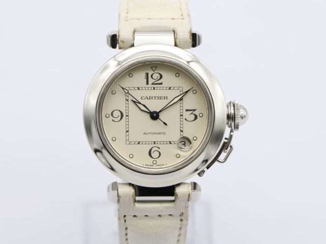 【 カルティエ CARTIER 】 腕時計 W3106199 パシャC 2324 SS デイト 自動巻 ボーイズ 箱 保 新着 70314-1