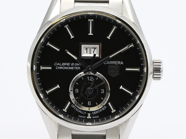 タグホイヤー TAG HEUER 】カレラ グランドデイト GMT WAR5010.BA0723
