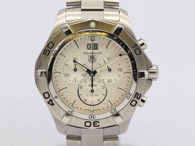 タグホイヤー TAG HEUER 】腕時計 CAF101F アクアレーサー クロノ 