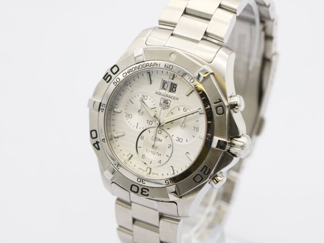 タグホイヤー TAG HEUER 】腕時計 CAF101F アクアレーサー クロノ 