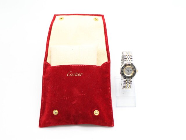 カルティエ CARTIER 】腕時計 マスト21 ヴァンティアン 1340 シルバー 