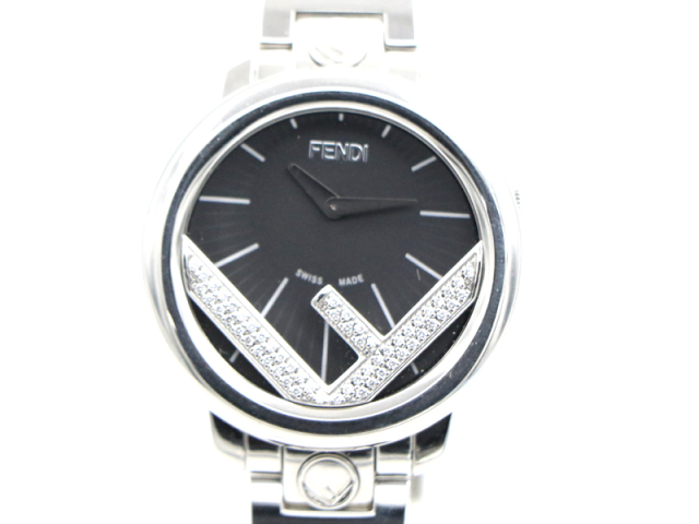 【 フェンディ FENDI 】 腕時計 007-71000S ラナウェイ ダイヤモンド SS クオーツ レディース 箱 □新着 03410-0