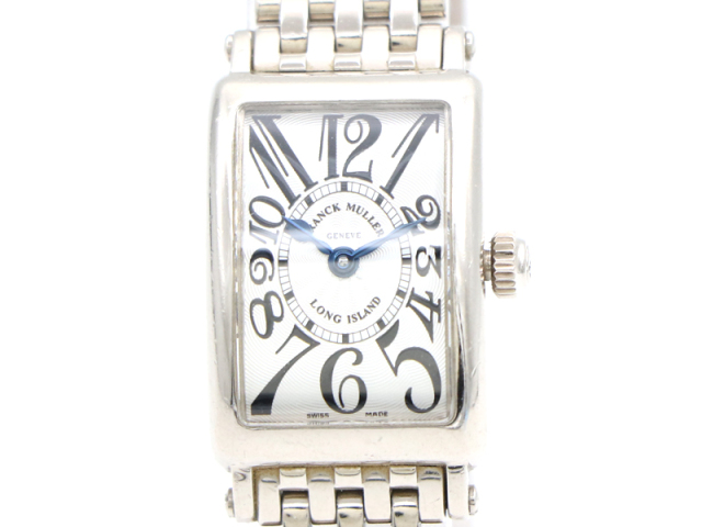 【 フランクミュラー FRANCK MULLER 】 腕時計 802QZ  ロングアイランド K18WG クォーツ レディース 箱・保 新着 03411-0