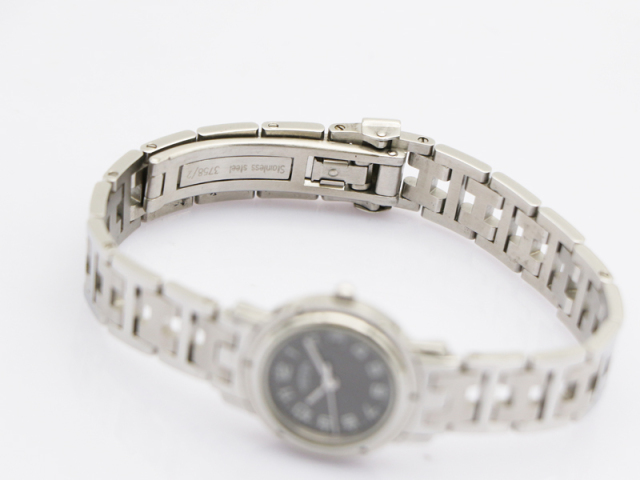 エルメス　腕時計　クリッパーナクレ エルメス HERMES 】 腕時計 CL4.210 クリッパー ナクレ ブラック