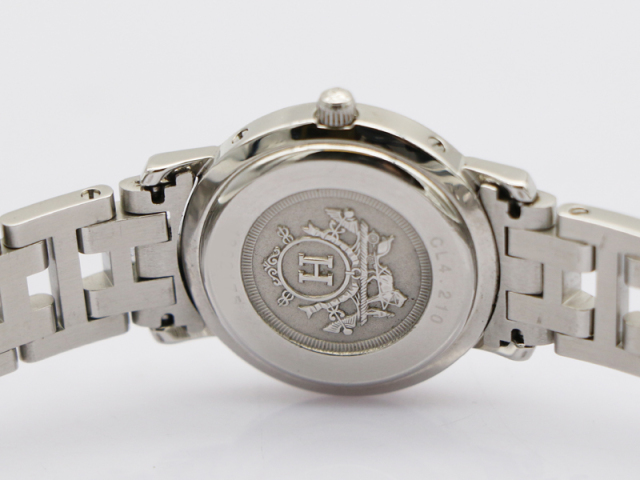 エルメス　腕時計　クリッパーナクレ エルメス HERMES 】 腕時計 CL4.210 クリッパー ナクレ ブラック