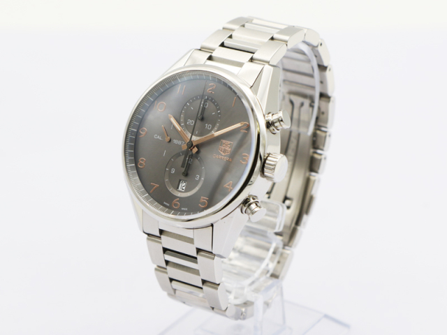 本日限定価格！【良質】TAGHEUER Carrera 自動巻き腕時計(補修済) 本日