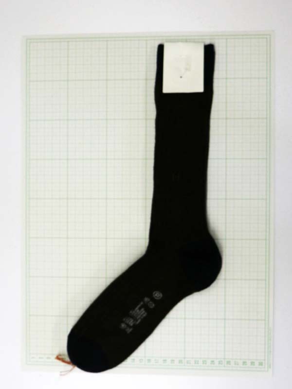〇新着 未使用【HERMES エルメス】Hロゴ ソックス 靴下 ウール サイズ