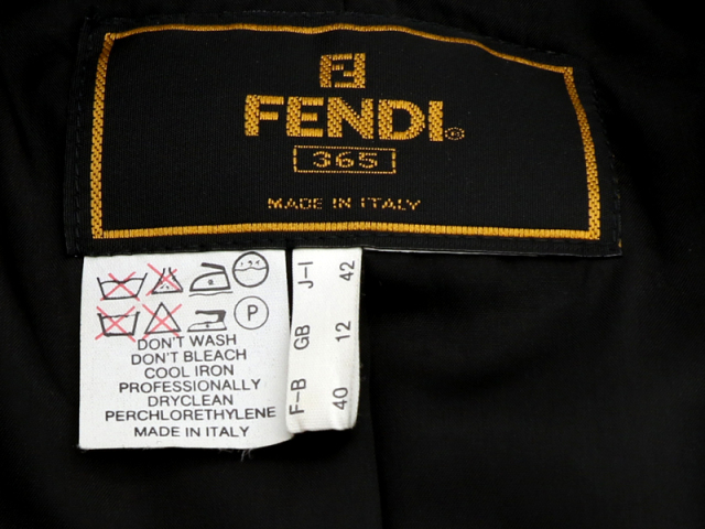 フェンディ FENDI 】テーラードジャケット サイズ42 イタリア製