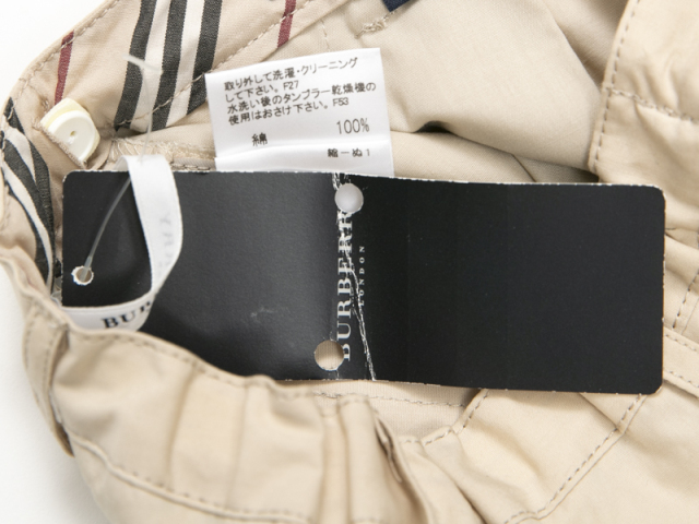 BURBERRY LONDONバーバリー ロンドン シャドーチェック カットワーク  