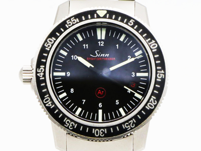 【 ジン SINN 】 腕時計 603.EZM3 ダイバーズウォッチ ドイツ製 SS 自動巻 デイト メンズ 箱 新着 76163-3