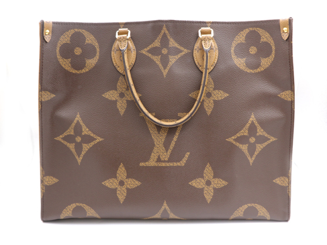 【 ルイヴィトン LOUIS VUITTON 】 モノグラム ジャイアント オンザゴーGM トートバッグ M44576 レディース 保存袋 箱 新着 70214-2