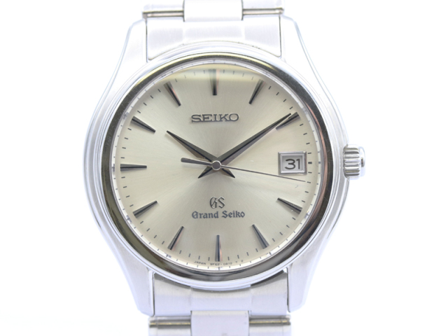【 セイコー SEIKO 】 腕時計 グランドセイコー SBGX005 9F62-0A10 SS クォーツ デイト シルバー文字盤 メンズ 箱 新着 70215-1